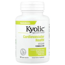 Aged Garlic Extract, Cardiovascular Health, Vegan Formula 300, 120 Vegan