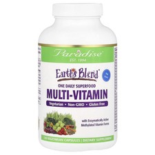 Earth's Blend®, One Daily Superfood Multi-Vitamin, No Iron, 120 Vegetarian