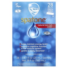 Spatone®, Natural Iron-Rich Water, 28 Sachets, 0.67 fl oz (20 ml) Each