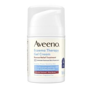 Aveeno Eczema Therapy Rescue Relief Treatment Gel Cream, 1.5 oz