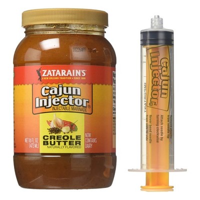 Zatarain's Cajun Injector Fat Free Creole Butter Injectable Marinade 16 fl oz