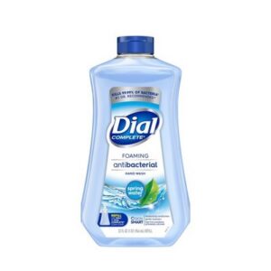 Dial Complete Antibacterial Foaming Hand Soap Refill, Spring Water, 32 Fl Oz