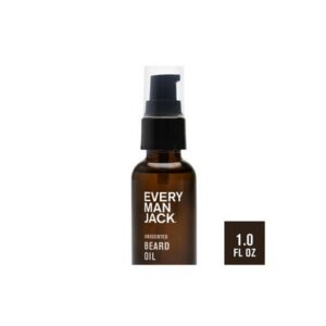 Every Man Jack Hydrating Beard Oil for Men, Unscented, 1oz
