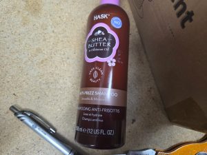 HASK Shea Butter & Hibiscus Oil Anti-Frizz Shampoo, 12 fl oz