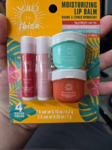 Solo en Ibiza Moisturizing Lip Balm Set, (Madrid Muse, Seville Serenade