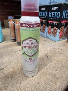 Old Spice GentleMan's Aluminum Free Nitro Spray Deodorant Cucumber + Avocado