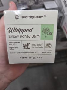 HealthyDerm Whipped Tallow Honey Balm