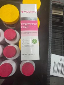 Vigority Progesterone CREAM, 4 OZ. / 120G