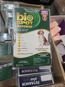 bio Spot Defense Spot On Flea & Tick Control for Dogs Three 3.0 cc Applicators