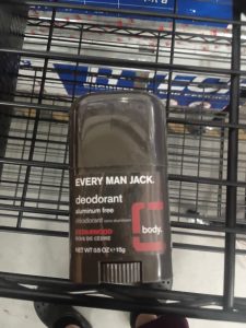 Every Man Jack Cedarwood Aluminum-Free Deodorant, Travel Size 0.5 oz
