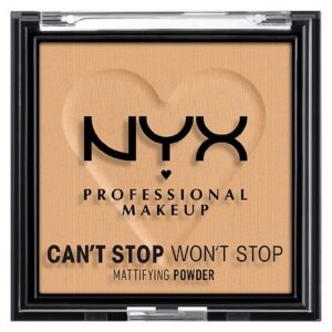 NYX PROFESSIONAL MAKEUP Can't Stop Won't Stop Mattifying Pressed Powder - Golden