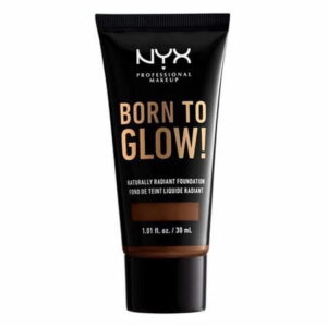 NYX PROFESSIONAL MAKEUP Born To Glow Naturally Radiant Foundation, Medium Coverage - Medium Olive