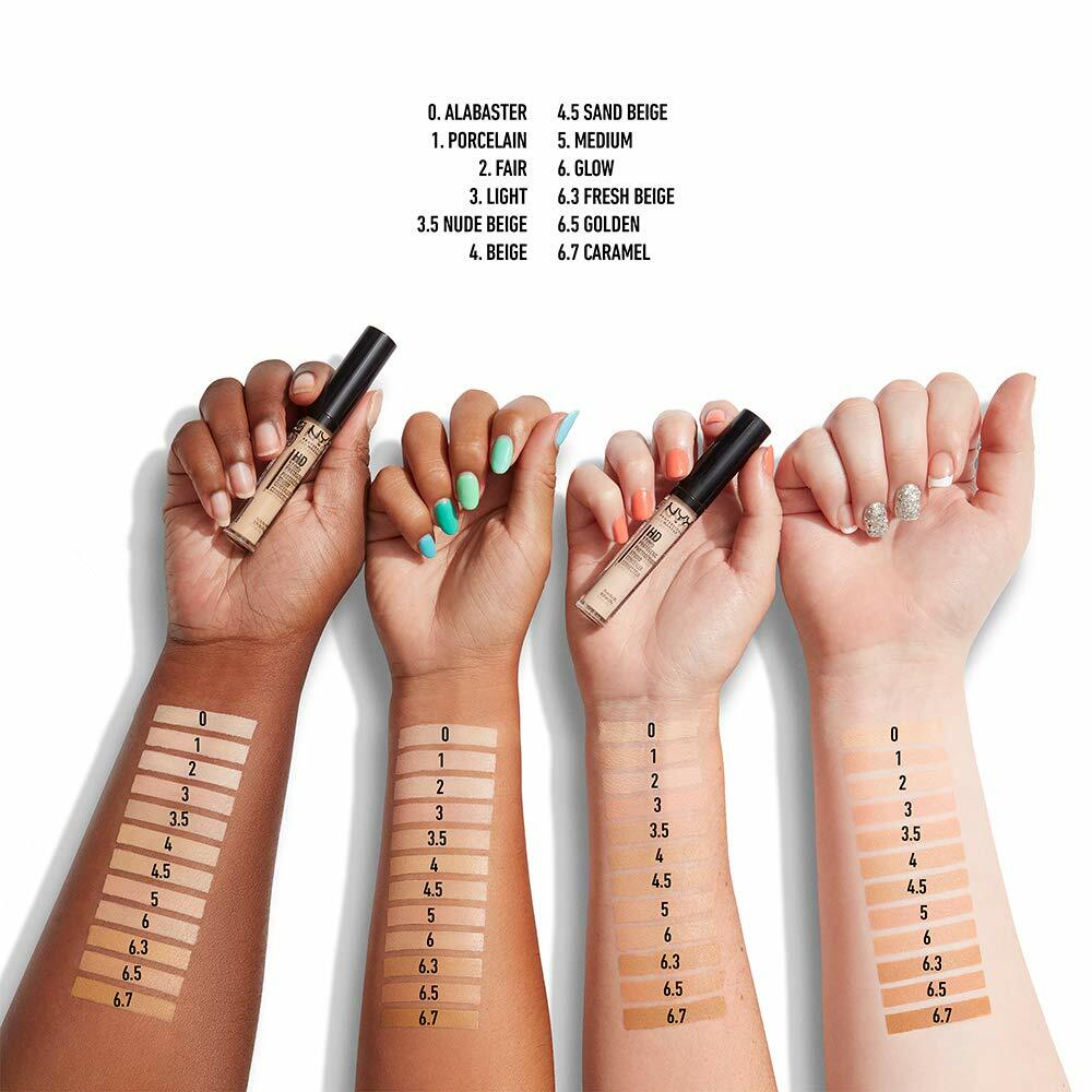 NYX PROFESSIONAL MAKEUP HD Studio Photogenic Concealer Wand, Medium Coverage - Glow - Image 2